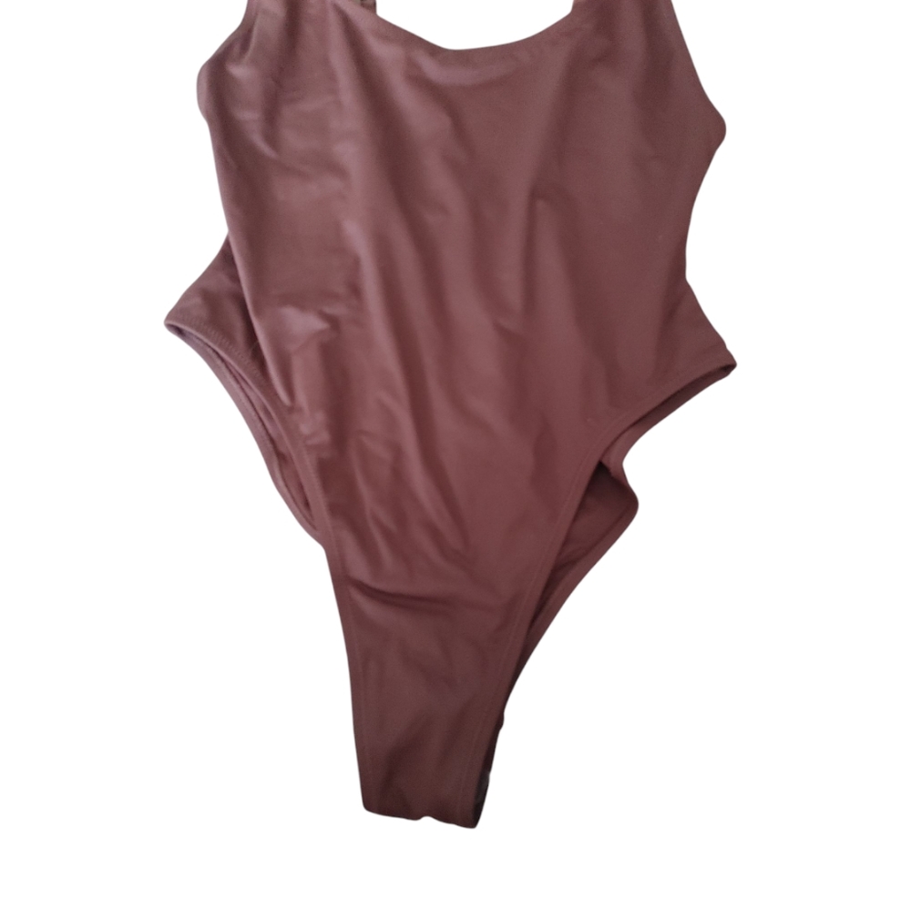 SKIMS Chocolate Brown One-Piece Swimsuit - Picture 8 of 15